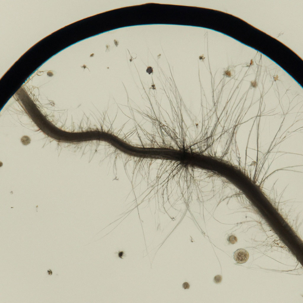 cordyceps mycelium spreading through a petri dish